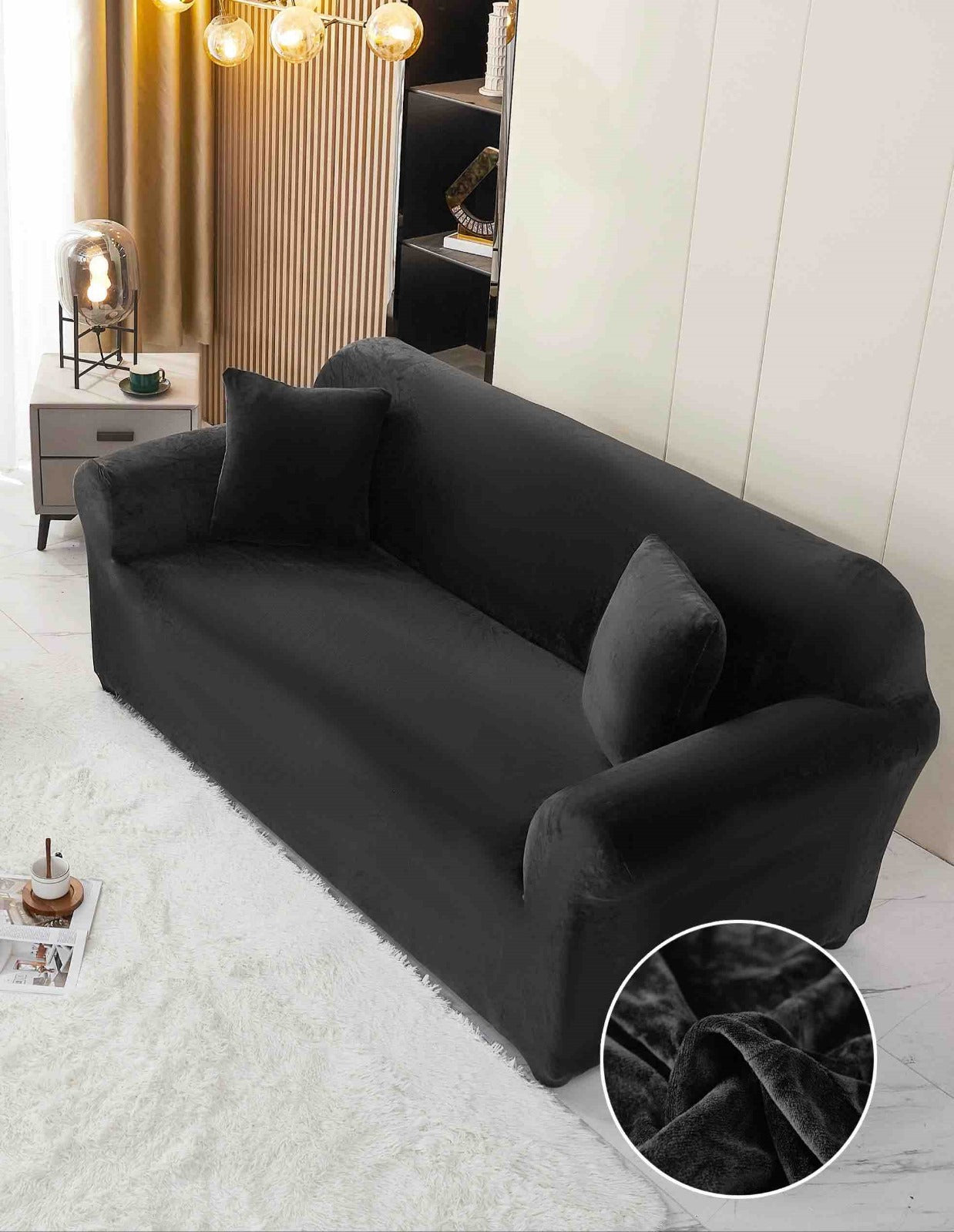 Husa Canapea din Catifea – Eleganta si Protectie pentru Casa Ta | COD 1084-J