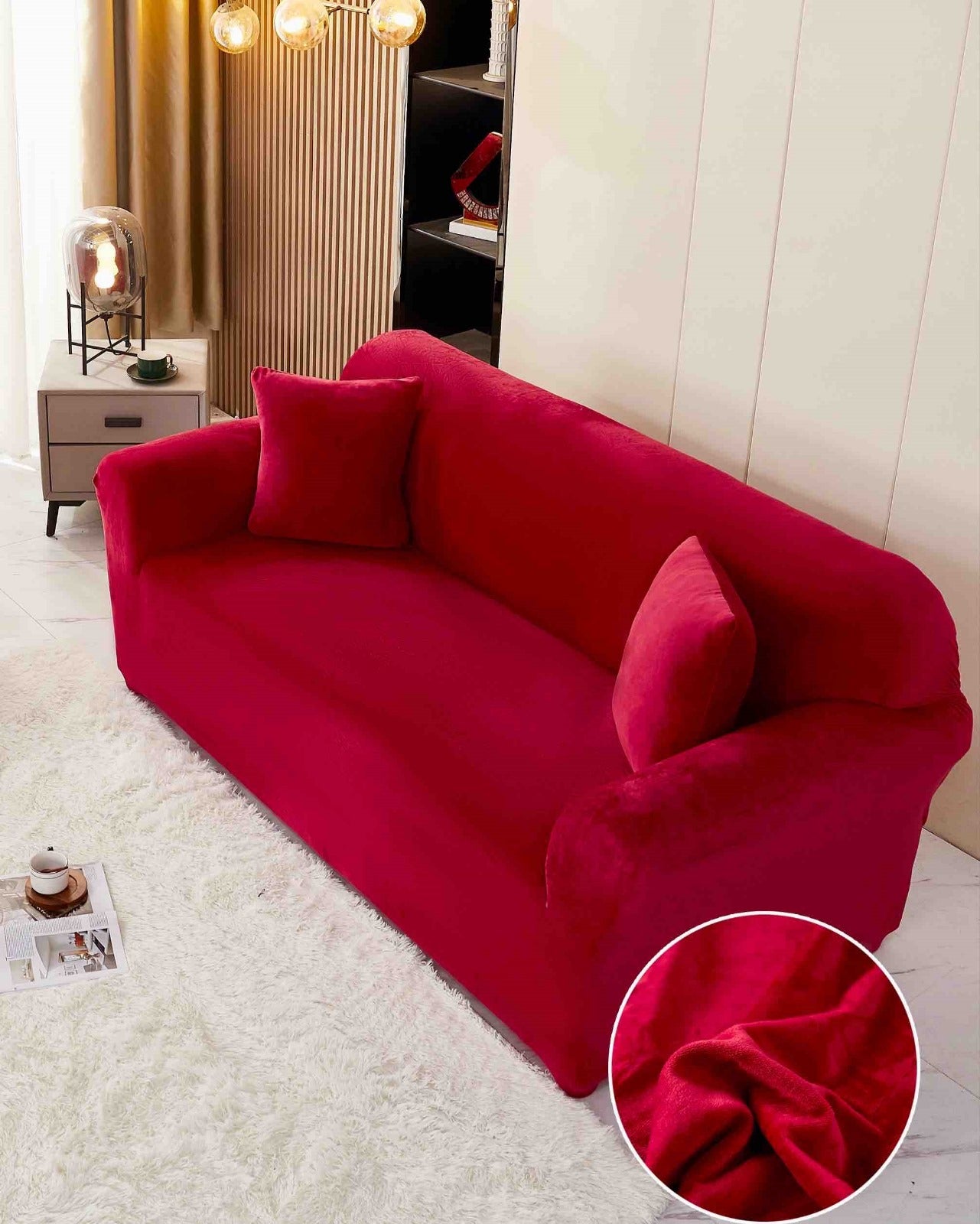 Husa Canapea din Catifea – Eleganta si Protectie pentru Casa Ta | COD 1079-J